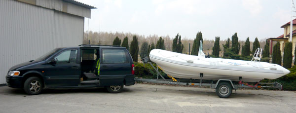 Test Chińskiego RIB-a PRO WAVE – 520 ::Rigid Inflatable Boat ProWave 520