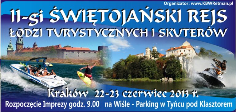 II-gi Świętojański Spływ Łodzi i skuterów – coraz bliżej – Program ramowy Imprezy.