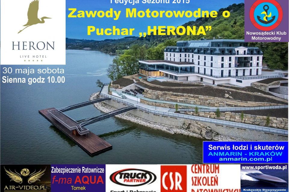 Zaproszenie na Zawody Motorowodne nad Jezioro Rożnowskie – sobota 30 maja 2015