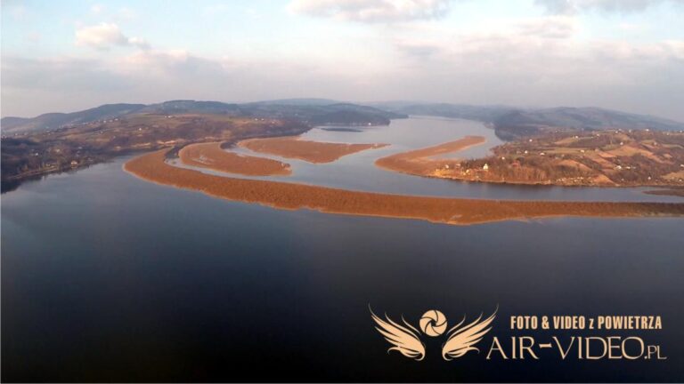 Jezioro Rożnowskie i Tęgoborze z Lotu Ptaka – Kilka fotek z powietrza